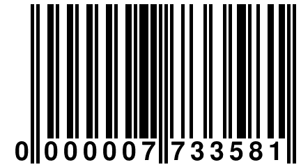 0 000007 733581