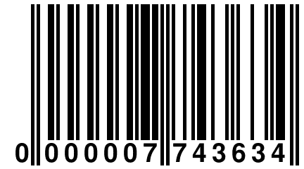 0 000007 743634