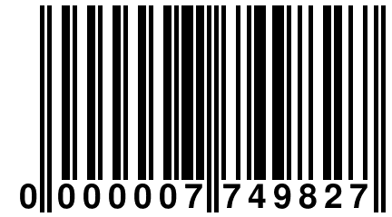 0 000007 749827