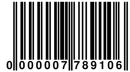 0 000007 789106