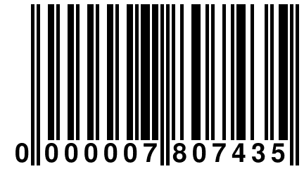 0 000007 807435