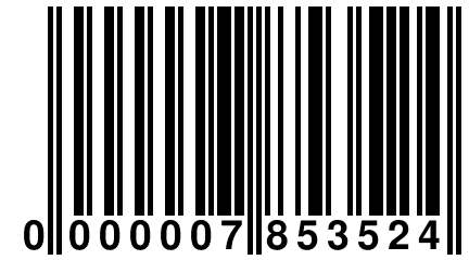 0 000007 853524