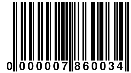 0 000007 860034