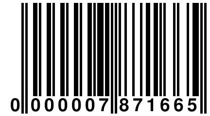 0 000007 871665