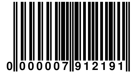 0 000007 912191