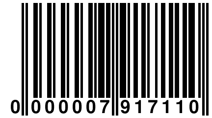 0 000007 917110