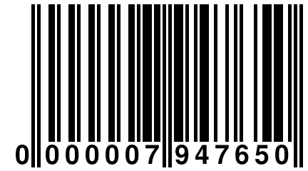 0 000007 947650