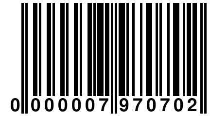 0 000007 970702