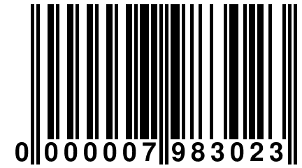 0 000007 983023