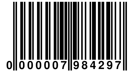 0 000007 984297