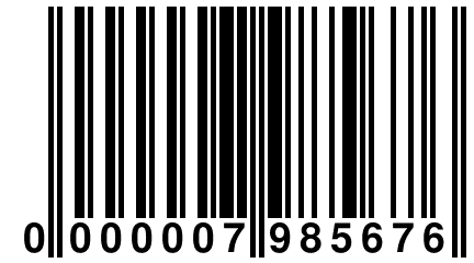 0 000007 985676