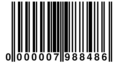 0 000007 988486