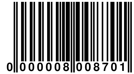 0 000008 008701