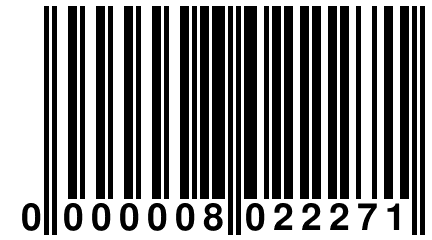 0 000008 022271