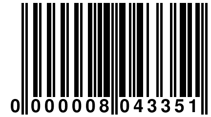 0 000008 043351