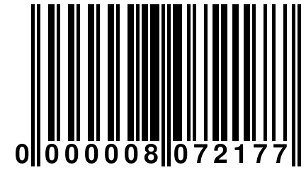 0 000008 072177