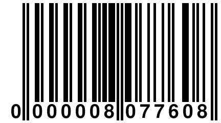 0 000008 077608