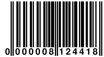 0 000008 124418