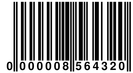 0 000008 564320