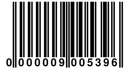 0 000009 005396