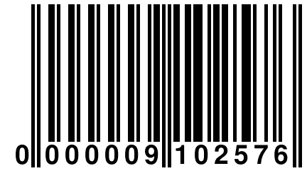 0 000009 102576