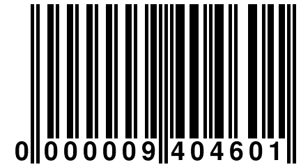 0 000009 404601