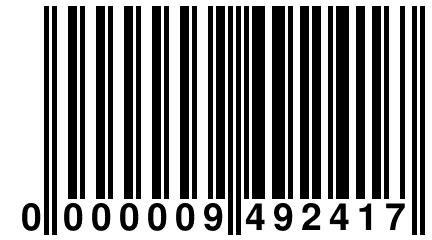 0 000009 492417