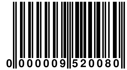 0 000009 520080