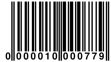 0 000010 000779