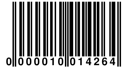 0 000010 014264