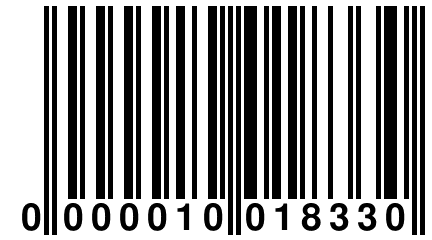 0 000010 018330