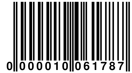 0 000010 061787