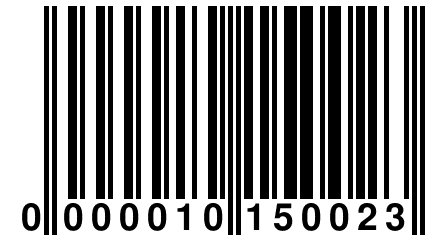 0 000010 150023