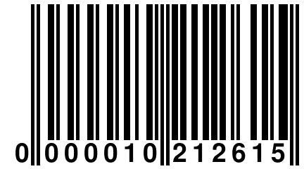 0 000010 212615