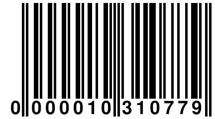 0 000010 310779