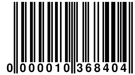 0 000010 368404