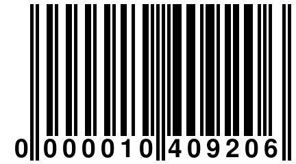 0 000010 409206