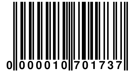 0 000010 701737