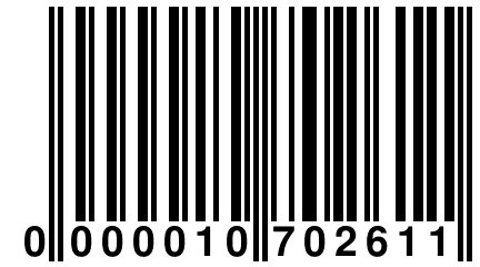 0 000010 702611