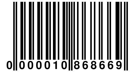 0 000010 868669