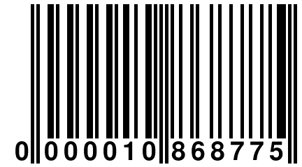 0 000010 868775