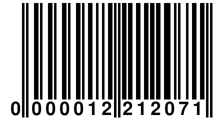 0 000012 212071