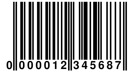 0 000012 345687