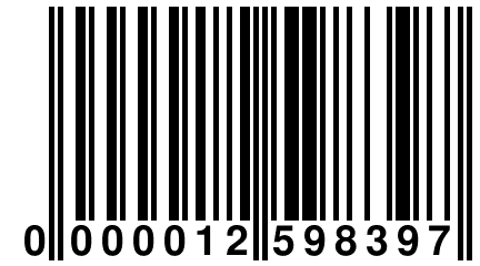 0 000012 598397