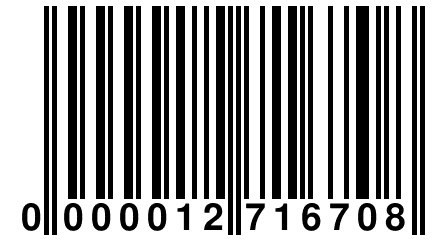 0 000012 716708