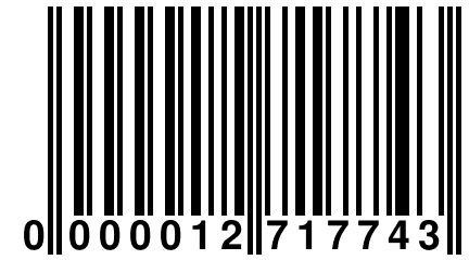 0 000012 717743