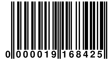 0 000019 168425