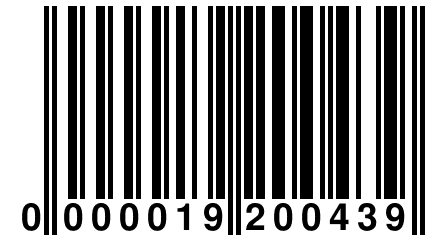 0 000019 200439