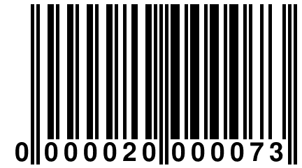 0 000020 000073