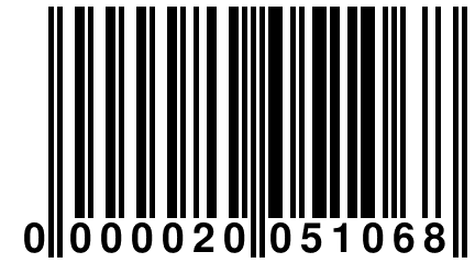 0 000020 051068